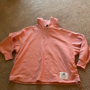 Coral Adidas hoodie